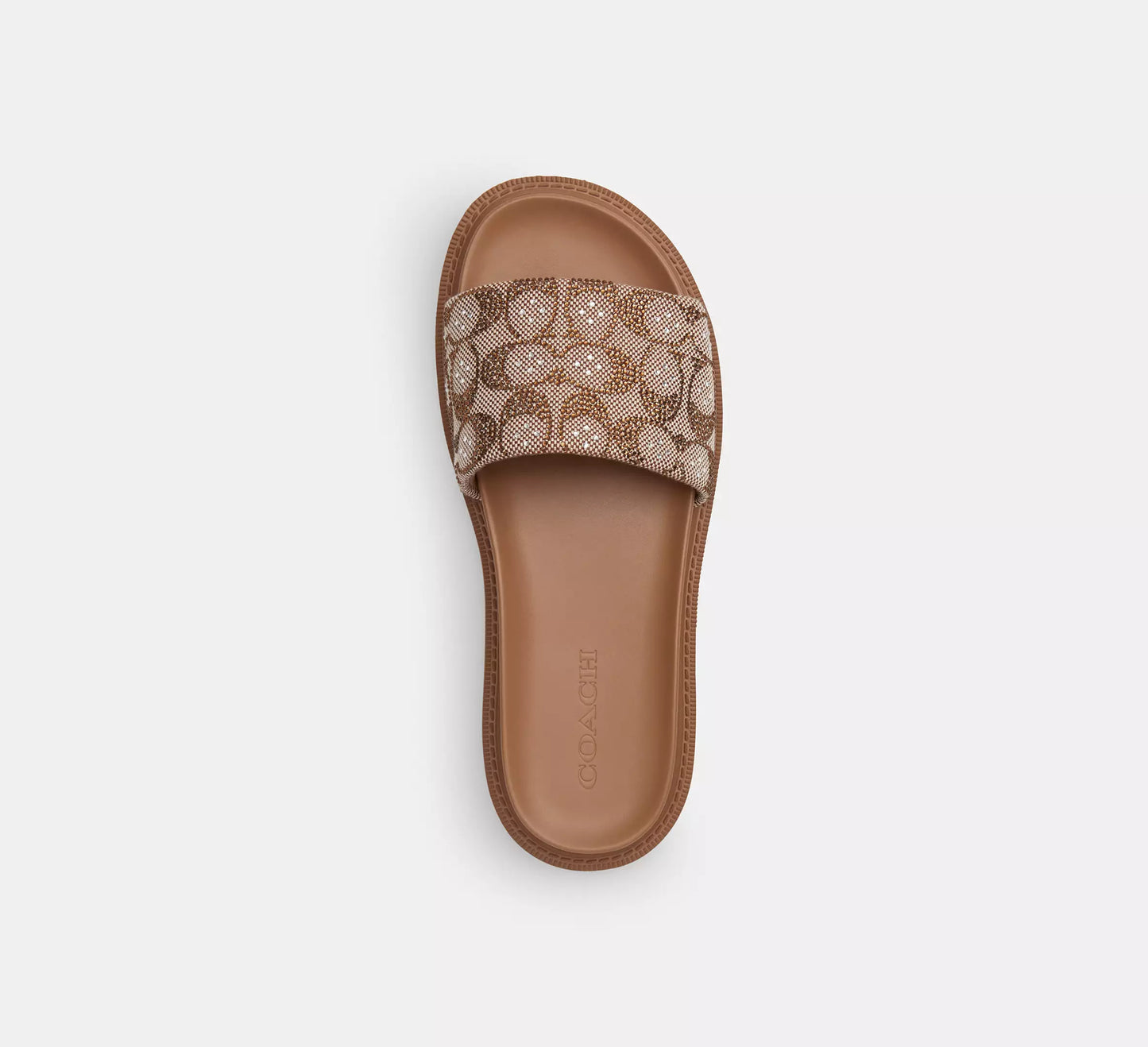 Brynn Shoes In Crystal Signature Jacquard