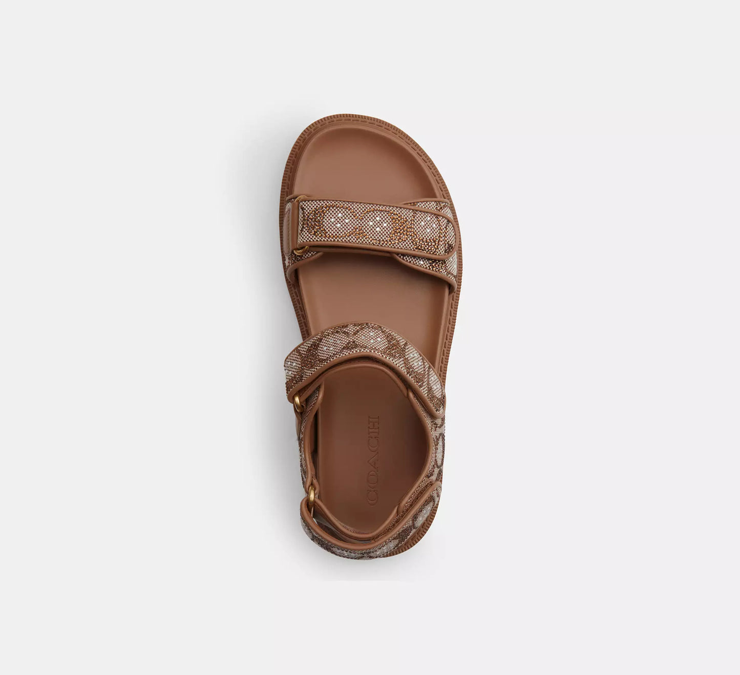Brynn Shoes In Crystal Signature Jacquard